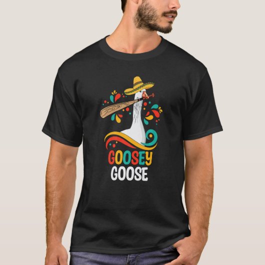 Goosey Goose Mess With The Honk  Goose Tシャツ (正面)