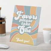 Goovyレトロサンシャインベビーシャワー 台座サイン (インサイチュ)