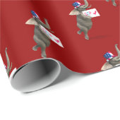 GOPおもしろい象 ラッピングペーパー (ロールコーナー)