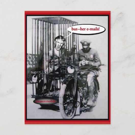 GOPおよび反逆 ポストカード (正面)