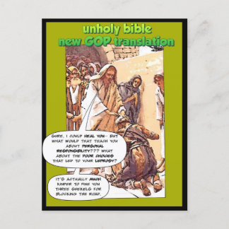 GOPとリーパー ポストカード