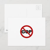 GOPなし ポストカード (正面/裏面)