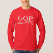GOPの共和党員のワイシャツ Tシャツ (正面)