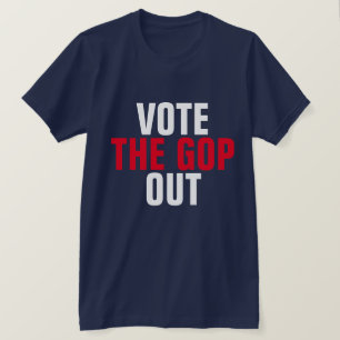 GOPの投票を行赤と白う Tシャツ