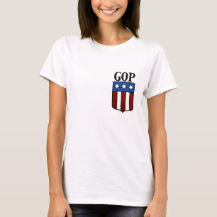 GOPの紋章付き外衣 Tシャツ