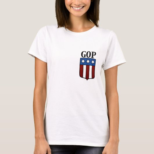 GOPの紋章付き外衣 Tシャツ (正面)
