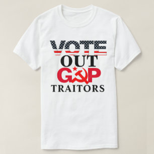GOPの裏切り者を投票で除く Tシャツ