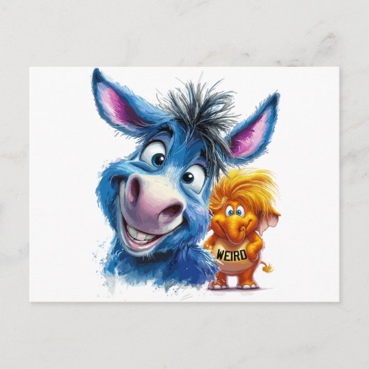 GOPはティム・ワ風変わりルツによると ポストカード (正面)