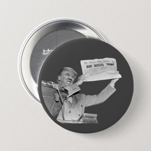 GOPは切札を敗北させます 缶バッジ (正面&裏面)