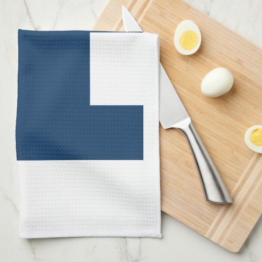 GOPエレファントロゴ共和党デザイン キッチンタオル (四つ折り)