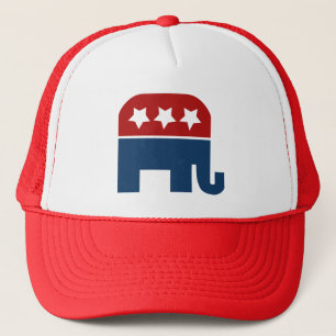 GOPエレファントロゴ共和党デザイン キャップ