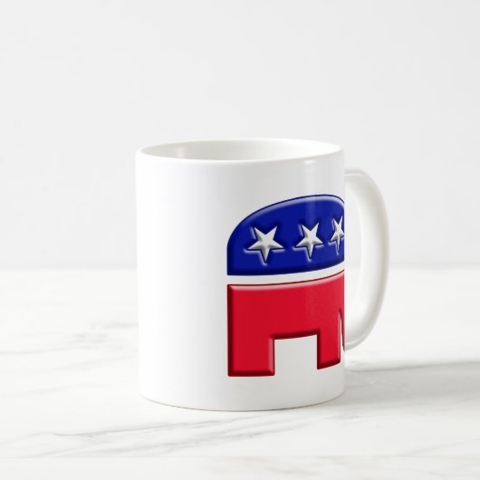 GOPエレファントロゴ コーヒーマグカップ (正面右)