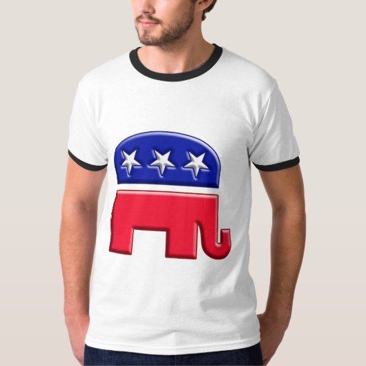 GOPエレファントロゴ Tシャツ (正面)