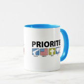 GOP優先順位 マグカップ (正面右)
