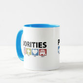 GOP優先順位 マグカップ (正面左)