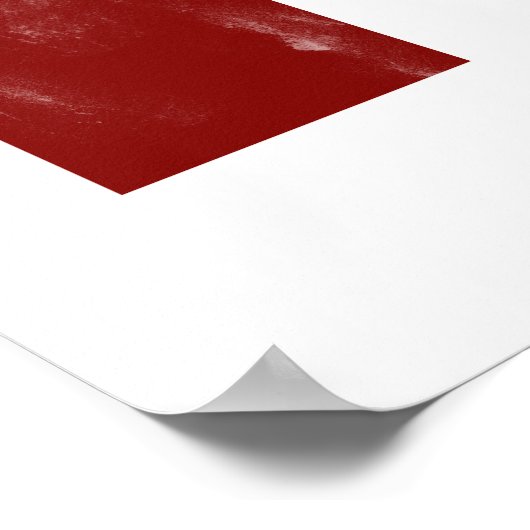 GOP象のロゴ ポスター (角)