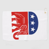 GOP象 ゴルフタオル (横)