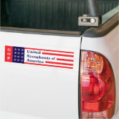 GOP: アメリカのイエスマン党 ステッカー (トラック上)
