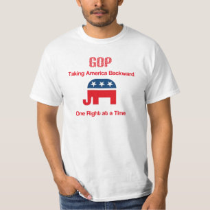 GOP:アメリカを一度に1つ戻す Tシャツ