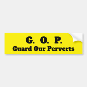 GOP バンパーステッカー