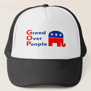 GOP -人々上の貪欲 キャップ