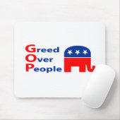 GOP -人々上の貪欲 マウスパッド (マウス)