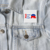 GOP -人々上の貪欲 缶バッジ (インサイチュ)