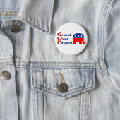 GOP -人々上の貪欲 缶バッジ (インサイチュ)