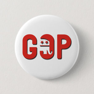 GOP 缶バッジ