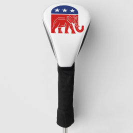 GOP Elephantドライバカバー ゴルフヘッドカバー