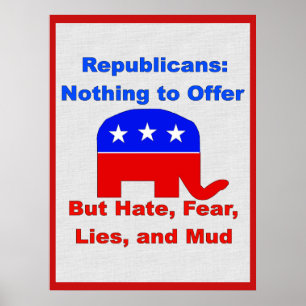 GOP Fearmongers ポスター