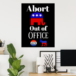 GOP Out of Officeポスターの中止 ポスター