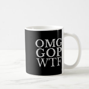 Gop WtfアンチトランプTシャツ コーヒーマグカップ