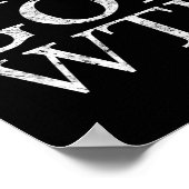 Gop WtfアンチトランプTシャツ ポスター (角)