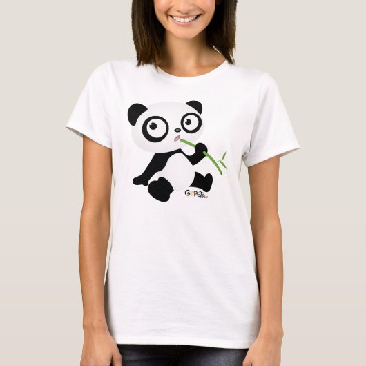 GoPandaのワイシャツ Tシャツ (正面)