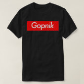 Gopnik Tシャツ (デザイン正面)
