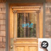 Gopuffデリバリードライバーカーウィンドウデカール ウィンドウサイン (ホームデコレーション)