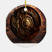 Gorbyトークン： 1バルドバック セラミックオーナメント (裏面)