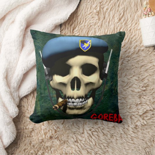 Gorby's Nice Cotton Throw Pillow クッション (ブランケット)