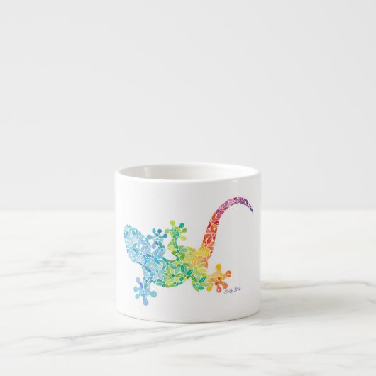 Gordieヤモリのエスプレッソのコップ エスプレッソカップ (正面)