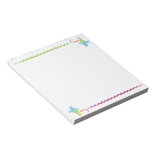 Gordie the Gecko Notepad ノートパッド (アングル)