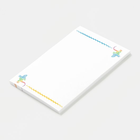 Gordie the Gecko Post-It Notes ポストイット (アングル)