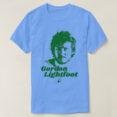 Gordon Lightfoot Tribute in Green Also Red Blac Tシャツ (デザイン正面)