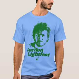 Gordon Lightfoot Tribute in Green Also Red Blac Tシャツ