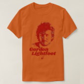 Gordon Lightfoot Tribute in Red Also Black Gree Tシャツ (デザイン正面)
