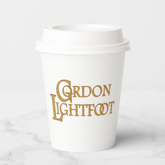 Gordon Lightfoot | Tribute to the Legendary  紙コップ (裏面)