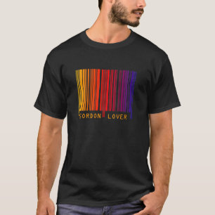 「GORDON LOVER」カラーバーコードTシャツ Tシャツ