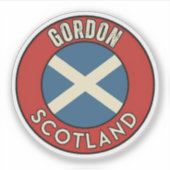 Gordon, Scotland シール (正面)