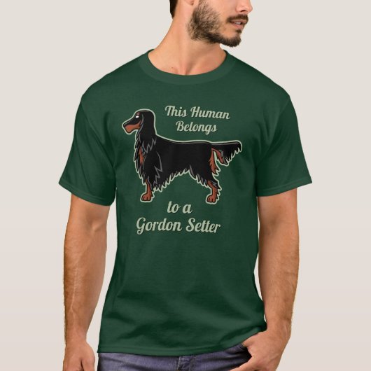 Gordon SetterアイコンTシャツ Tシャツ (正面)