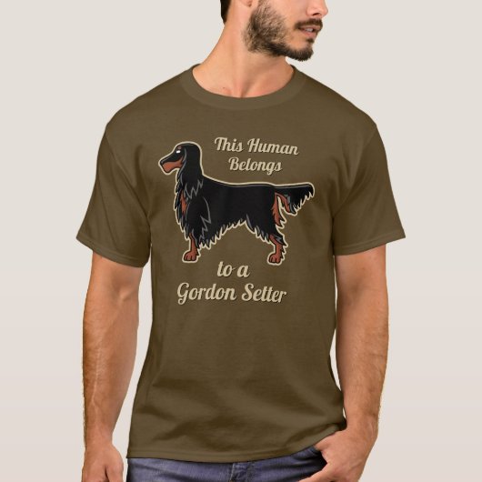 Gordon SetterアイコンTシャツ Tシャツ (正面)